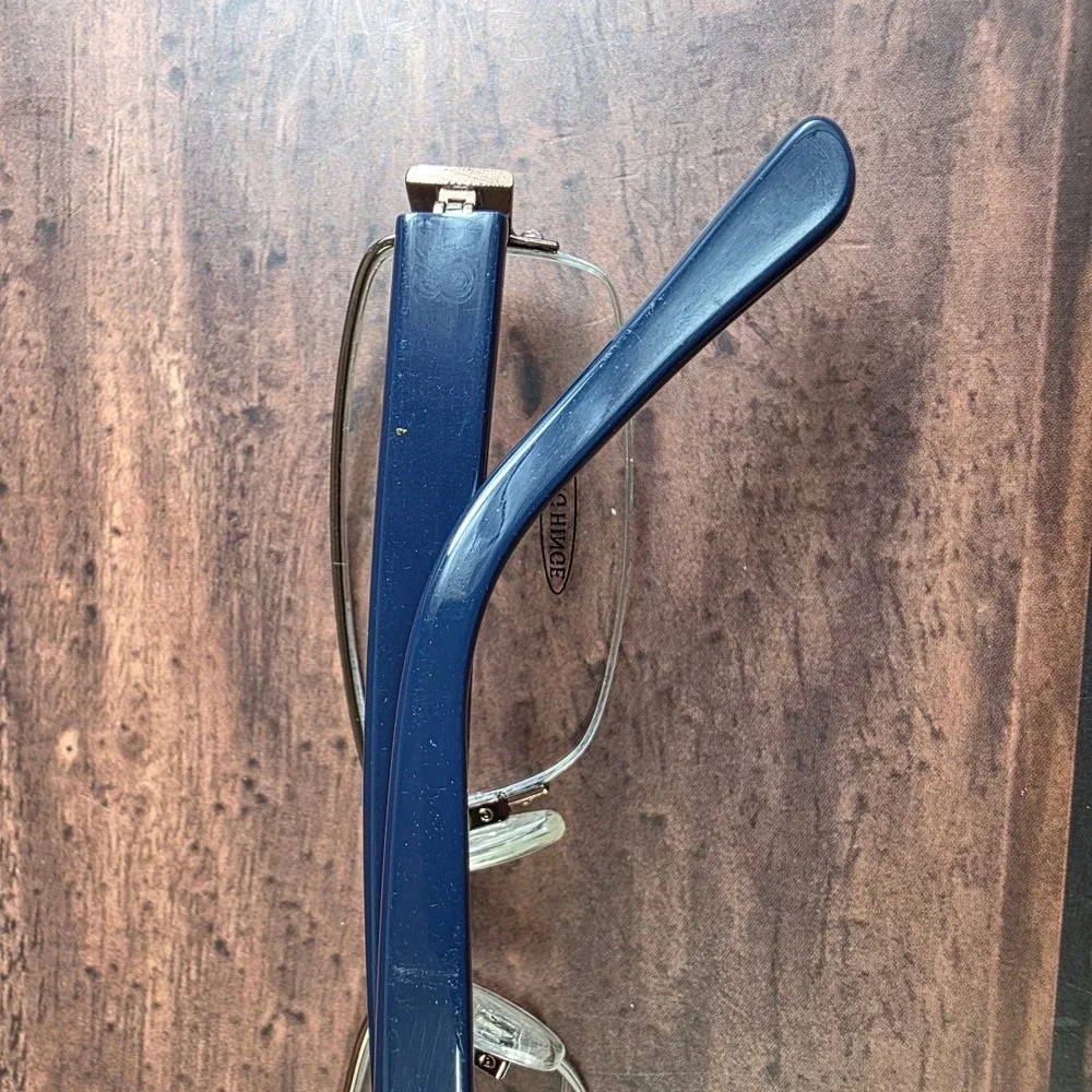 National by Marcolin eyeglasses‎ Blue 51-18-135 Spring Hinge FRAMES ONLY